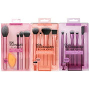 Real Techniques Brush Set (Everyday Essentials, Enhanced Eye, Flawless Base)