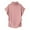 Pink, variant on gakvbuo Plus Size Summer Tops For Women Casual Short Sleeve Mock Neck Blouse Shirt Turtleneck Tops