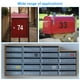 thumbnail image 5 of Uxcell 4 Inch Reflective Mailbox Number Sticker Decal Die Cut Classic Style Strong Self Adhesive, Red, 1 Pack, 5 of 5