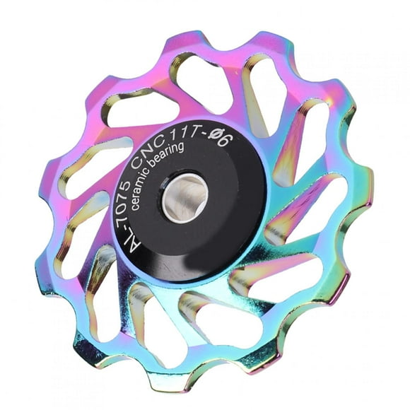 Rear Derailleur Pulley, Bicycle Rear Derailleur Pulley, 11T/13T Colorful Mountain Bicycle Rear Derailleur Pulley Cycling for Bicycle colorful-11T