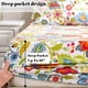 thumbnail image 5 of Bedlifes Juego De Sábanas Queen Ultra Suave, Transpirable, Sedoso, Con Flores, Sábanas De Cama Con Bolsillo Profundo, 100% Microfibra, 4 Piezas, Tamaño Queen, Floral Spring, 5 of 7