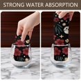 thumbnail image 6 of 6 Pcs Funny Kitchen Towels,Halloween Floral Ghosts Pattern Microfiber Dish Towels,Kitchen Tea Towels,Kitchen Towel Set (18" X 26"), 6 of 7