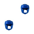 thumbnail image 4 of Destyer Adjustable Kick Boxing Headgear For Easy And Secure Fit Durable Leather Kick Boxing Muay Thai blue 2Set, 4 of 6