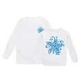 thumbnail image 6 of LUOGENLI Hoodies Sweatshirt Hoodies for Girls 10-12 Years Old Girls' Fashion Casual Printed Long Sleeved Hoodie Top Girls Hoodies Size 5T Sweatshirts for Girls 12-14 White 5-6 Years, 6 of 7