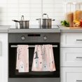thumbnail image 4 of Yayeee 100% Cotton Hand Towels for Bathroom 16" x 28" Soft Absorbent Kitchen Towel, Cute Cartoon Halloween, 4 of 7