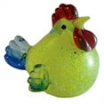 thumbnail image 1 of Figurine en Verre Coq Jaune, 1 of 1