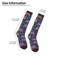 thumbnail image 2 of Logiee Fire Truck 1 Print Gift Stocking Stuffers,Adult Stockings,Novelty Socks,Funny Socks Birthday Running Walking Sleeping, 2 of 6