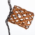 thumbnail image 3 of 6 Foot Decorative Rattan Cylinder Patio String Light, 3 of 5