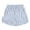 Light Blue, variant on DeHolifer Shorts for Women Striped Elastic Waisted Straight Leg Drawstring Loose Comfy Shorts with Pocket Light Blue M