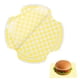 thumbnail image 1 of Uxcell 150 Pcs Hojas de Papel encerado para Alimentos, 7 x 7 Pulgadas, Papel para Envolver a Prueba de Grasa, Forros de Cesta de Alimentos a Cuadros para Sándwiches y Hamburguesas, Amarillo, 1 of 7