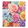 thumbnail image 5 of Dishwasher Sticker Magnetic Dishwasher Sticker Magnetic Decorative Sticker Refrigerator Sticker Dishwasher Decorative Stickers Lush Watercolor Roses Art, 5 of 6