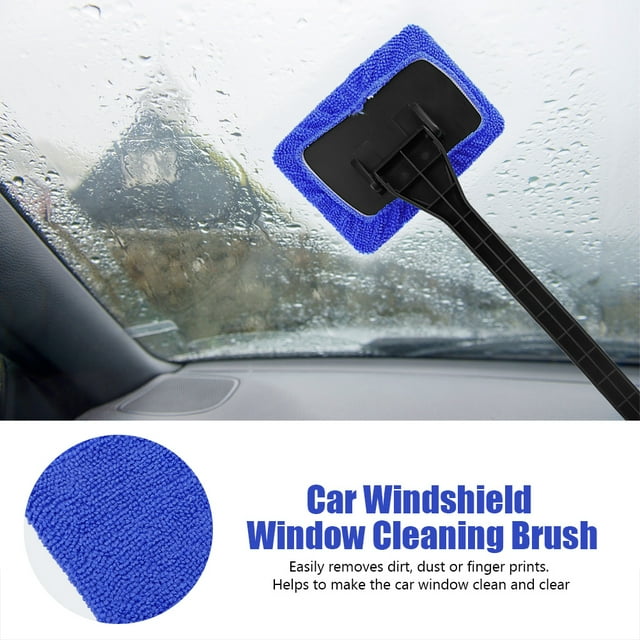 Garosa Car Windshield Cleaning Brush Automobile Window Dust Dirt Removal Tool Easy to Use Car Cleaning Tool Windshield Cleaning Brush
