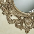 thumbnail image 5 of Ornate French Tuscan Mirror Scroll Round Wall Mirror Classic Elegance 24 x 28 Inches, 5 of 5