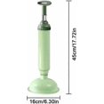 thumbnail image 5 of Toilet Unlocker, Drain Cleaner, Pressure Toilet Plunger, Air Drain Clog Remover, Plumbing Tool for Bathroom, Bathtub, Clogged Pipes Rose, 5 of 5