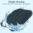 thumbnail image 5 of Car Seat Cushion for Driver 16.54x16.54 in Piece Comfort Seat Cushion Summer Cooling Car Seat Cushion Hollow Breathable Truck Seat Cushion For All Season, 5 of 8