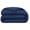 04 Dark Blue, variant on Twin/Twin Extra Long Comforter - Reversible Colors - Goose Down - Ultra-Soft - Premium 1800 Series - All Season Warmth - Bedding Comforter (Twin/Twin XL, Black/Red)