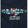 thumbnail image 2 of Smurfs Retro 80s Cartoon Characters Romper Boys or Girls Infant Baby Brisco Brands 12M, 2 of 7