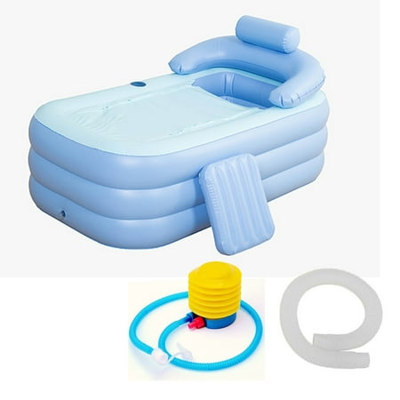 inflatable pool in shower