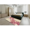 thumbnail image 4 of Ahgly Company Indoor Rectangle Patterned Vanilla Gold Area Rugs, 8' x 10', 4 of 6