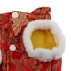 thumbnail image 5 of Mono de cuatro patas con traje Tang para perro festivo de Año Nuevo chino rojo S, 5 of 9