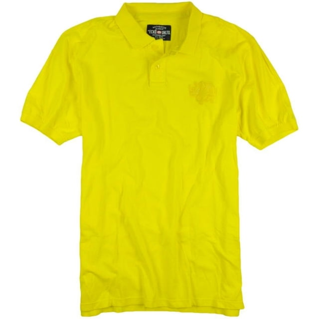 Ecko Unltd. Polo de rugby First Quarter para hombre, amarillo, XX-Large Ecko Unltd. polo, rugbi