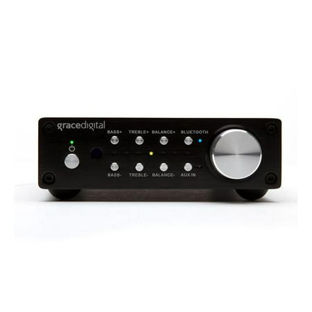 Grace Digital Audio GDI-BTAR513 100-Watt Digital Integrated Stereo Amp with aptX Bluetooth (Best Mcintosh Integrated Amp)