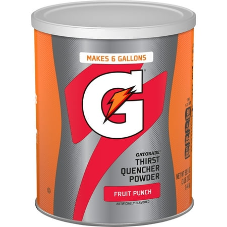 Gatorade Thirst Quencher Fruit Punch, Powdered Energy Drink Mix, 50.9 oz, 1 Count