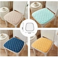 thumbnail image 3 of BH-JJSMGS Kitchen Chair Cushions with Ties,Dining Chair Cushions 18"x17",Chair Pads for Dining Chairs No Slip,Adjustable Detachable Seat Pads for Dining Chairs, 3 of 6