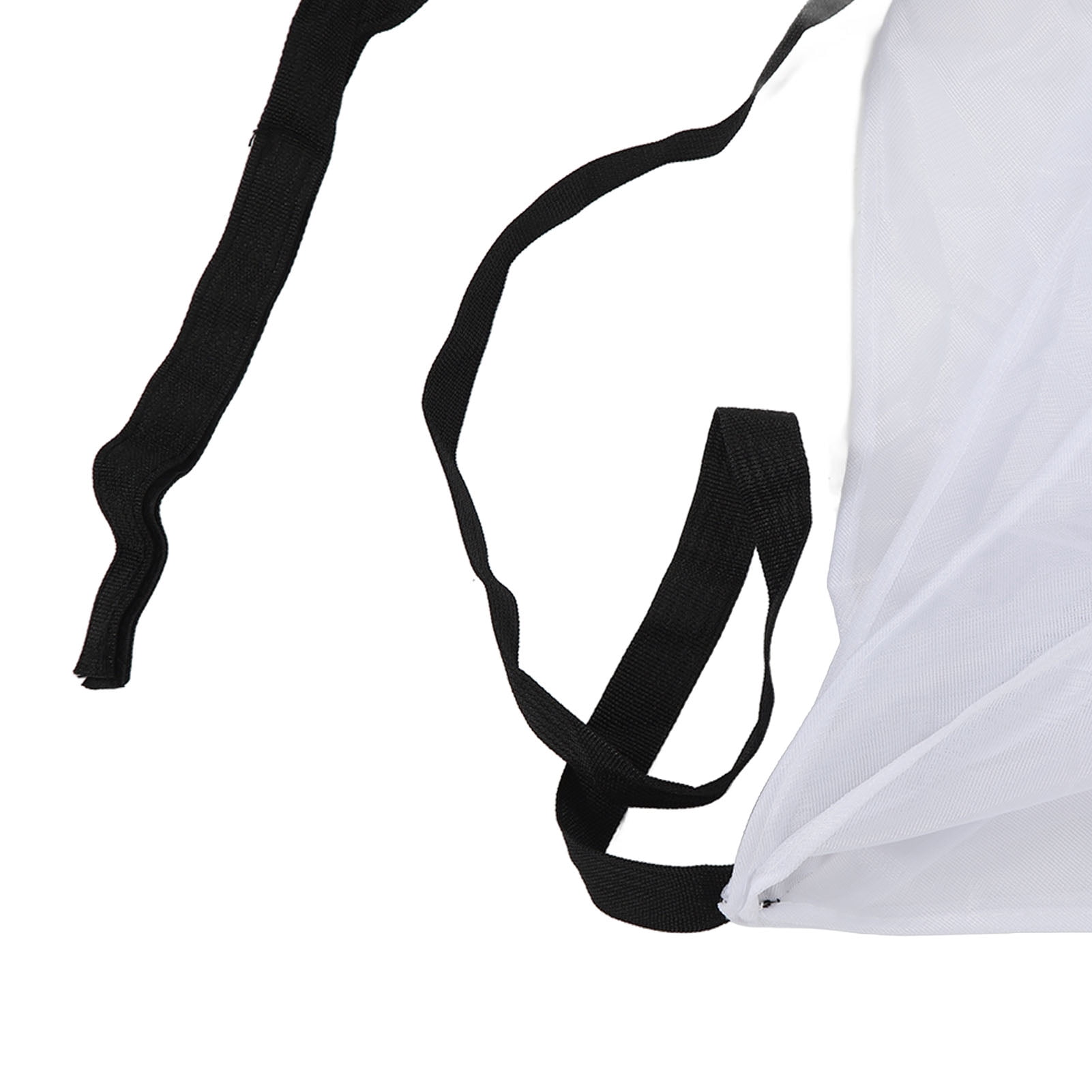 Yajisi Running Speed Training Parachute 59.1 inches / 150 cm Speed Resistance Sprint Chute for Soccer Football Track and Field Sport Explosive Core Strength Training Neutral Black