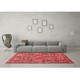 thumbnail image 3 of Ahgly Company Indoor Square Persian Red Traditional Area Rugs, 4' Square, 3 of 4