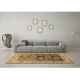 thumbnail image 3 of Ahgly Company Indoor Rectangle Oriental Brown Industrial Area Rugs, 7' x 10', 3 of 4