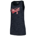 thumbnail image 2 of Women's New Era Navy Boston Red Sox Space-Dye Active Tank Top, 2 of 3