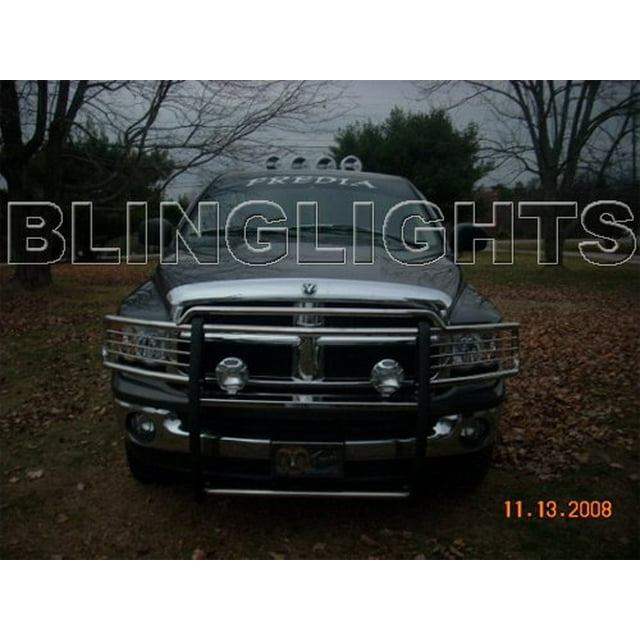 For Dodge Ram 3500 Off Road Bumper Light Bar Driving Lamps Auxiliary Kit