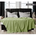 thumbnail image 2 of Ropa de cama Blanket Utopia, 100% algodón, tamaño queen, color verde salvia, 2 of 9