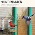 thumbnail image 2 of Window Bird Feeder, Outdoor Bird Feeder for Wild Birds, 2 of 5