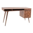 thumbnail image 1 of Moe's Home Collection O2 1-Drawer Modern Wood Writing Desk in Natural, 1 of 10