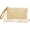 Yellow, variant on Women's Straw Clutch Bag Bohemian Summer Beach Straw Wallet Zipper Wristlet Purse