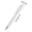 Silver, variant on Ballpoint Pens Black Ink, Shiny Powder Ballpoint Pen With Push Mechanism Pen, Weighted Metal Twist Gold Pens for Police Uniform Flight Attendant Business, 2ml