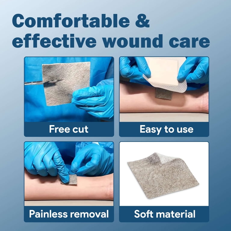 how to use silver wound dressing Antibacterial Silver Alginate Wound Dressing for 2nd Degree Burn  CEEPORT