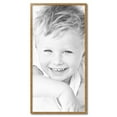 thumbnail image 2 of ArtToFrames 21" x 42" Gold Square with Beads Picture Frame, 21x42 inch Gold Wood Poster Frame (WOM-5020), 2 of 7