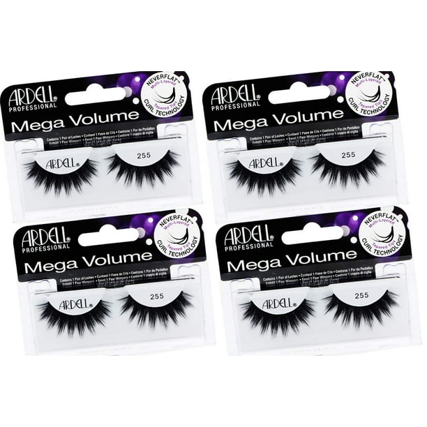 Pestañas postizas Ardell Mega Volume Lash 255 NeverFlat Curl