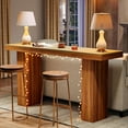 thumbnail image 4 of Tribesigns Long Bar Table, 62.9-Inch Rectangular Counter Height Pub Table for Kitchen Dining Room, 4 of 5