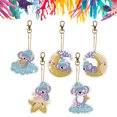 thumbnail image 2 of 5pcs Diamond Art Llaveros Hechos A Mano DIY Regalo Navidad (q008), 2 of 9