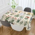 thumbnail image 2 of Yayeee Tablecloths 60" x 90" Rectangle Wrinkle Resistant Party Table Cover, Red Floral, 2 of 8