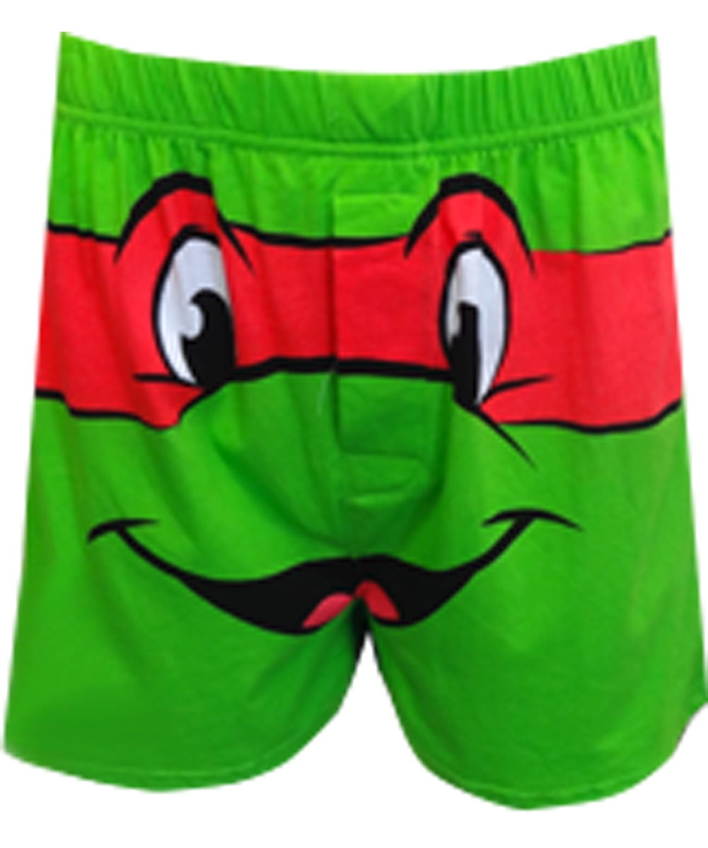 Underboss Mens Teenage Mutant Ninja Turtle Raphael Boxer Shorts