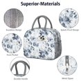 thumbnail image 4 of Womens Pioneer Flower Floral Print Pattern Lunch Box for Work,Insulated Lunch Bag for Women,Loncheras Para Mujer,Leakproof Adult Lunch Bag for Work,Beach,Travel,Picnic,Camping, 4 of 7