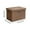 Coffee, variant on Cotton Linen Storage Box with Lid - Foldable Desktop Organizer Container Basket for Toy Clothes Wardrobe Organization, Decorative Storage Bin for Home Bedroom Office Supplies