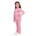 thumbnail image 2 of Stitch Angel Toddler Girl Rib 2 Piece Legging Set, Sizes 12 Months-5T, 2 of 6