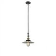 thumbnail image 5 of Innovations Lighting 206 Halophane Halophane 9" Wide Adjustable Mini Pendant - Black, 5 of 7