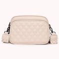 thumbnail image 3 of Women Crossbody Bag Color Clash PU Tote Bag Chain Simple Female Commuter Handbag, 3 of 7